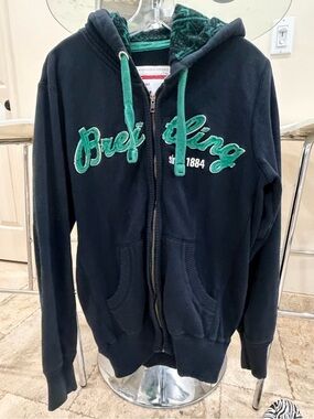 Breitling mens M Medium Zip-Up Hoodie